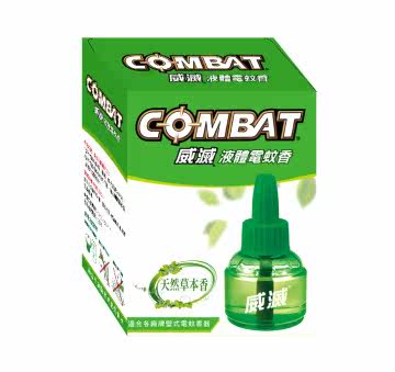 台湾官网直邮进口威灭 灭蚊队电蚊香液补充瓶 36ml-天然草本香