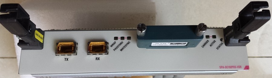 Cisco SPA-OC192POS-VSR V01 module (in kind) 