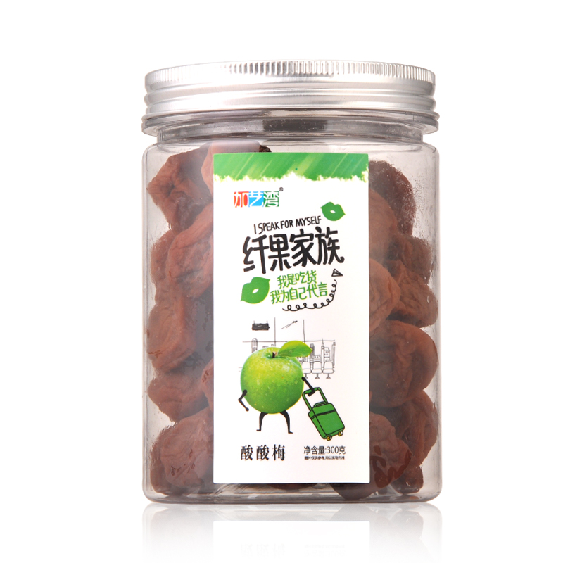 加艺湾酸酸梅 300g 蜜饯果干青梅子蜜饯果干青梅子