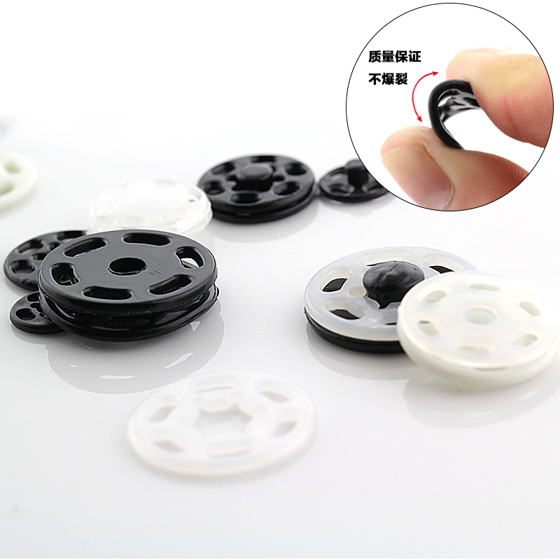 Transparent dark button Women's button Shirt button Clothes Invisible button snap button Male snap button Child snap button