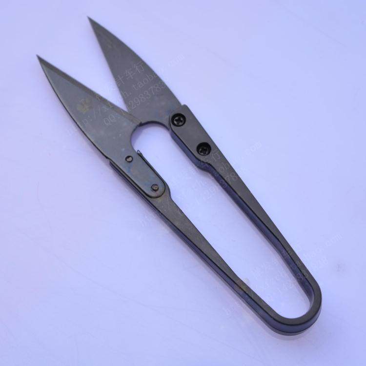 Taiwan imports quick and liveable TC805B repair line cut yarn cut handmade small scissors wire head scissors sharp and durable
