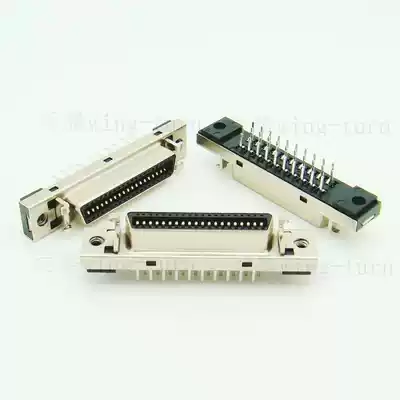 Yunteng MCD40FL-180 SCSI hpn40 female straight foot 40pin straight plug female head PCB board card small black clip