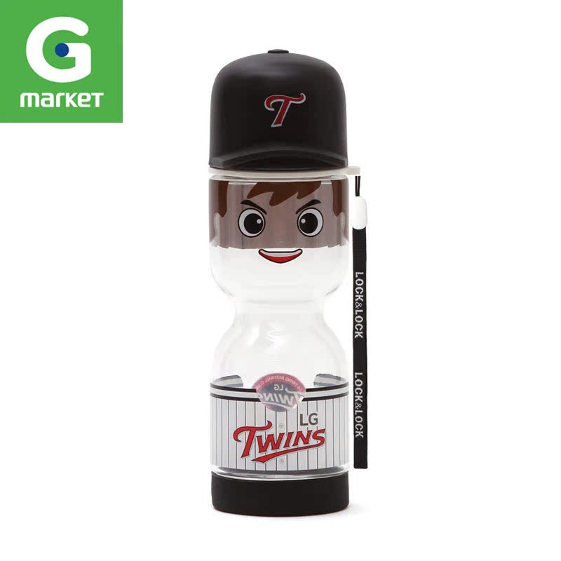 新品 韩国正品 [Lock&Lock乐扣乐扣]棒球系列水杯430ml LG双子