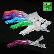 Creative hairdressing crocodile clip professional hair big hair film partition clip hair stylist with haircut clip transparent series