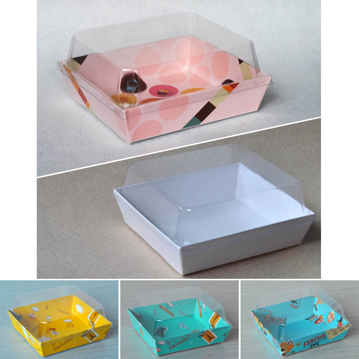 Hot Dog Sandwich Cake Roll Case Sushi Bandent West Point Bubble of Snowy Snowy Dirty Dirty Bag Meat Pine small Backing Box