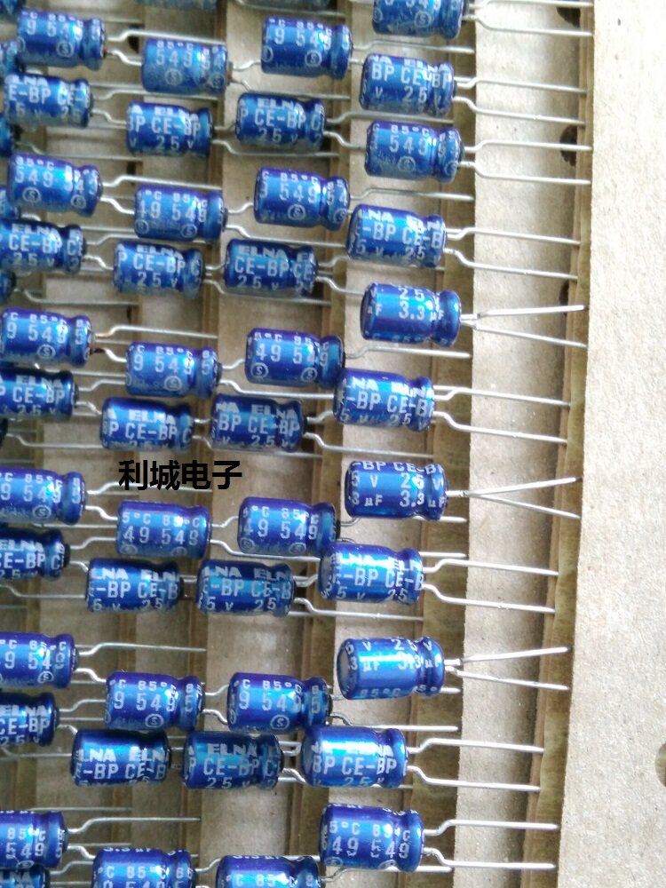 New Inna ELNA blue robe RB2 25V3 3UF 3UF CE-BP Promise electrolytic capacitor 4X7