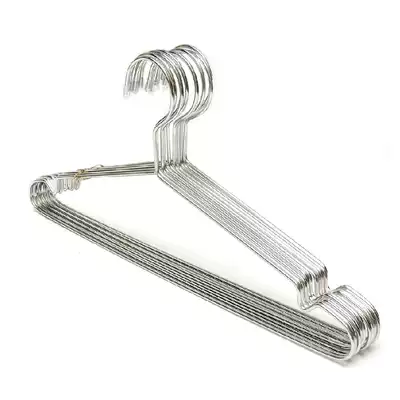 (10 pcs 5 pcs)Stainless steel clothes rack Solid clothes rack Dry and wet dual-use clothes rack Drying rack Hanging rack