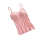 Modal cotton phụ nữ với áo ngực pad yếm không có vòng thép miễn phí bra cup one yoga Slim đáy quần lót áo bra quây Áo vest