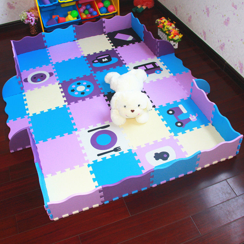 Minder Men's Section Fencing Thickened Ground Mat Foam Puzzle Game Crawling Mat Marine Polo Pool 30 * 30 * 1 4