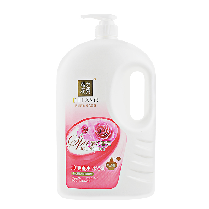 蒂花之秀沐浴露 浪漫香水沐浴乳1.8kg梦幻香氛 清新淡雅 留香嫩白