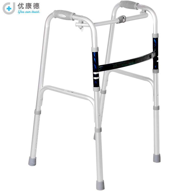 优康德 助行器 UKD-3018 交互式 老人助步器四脚拐杖四脚助步器HT