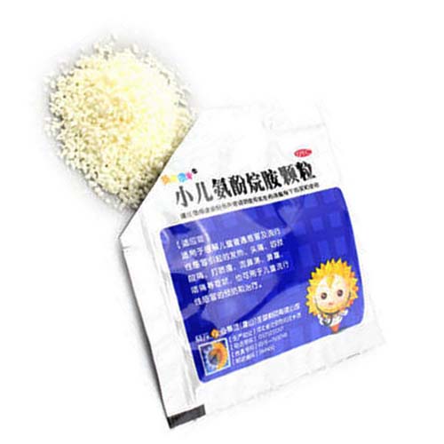 葵花康宝 小儿氨酚烷胺颗粒6g 12袋 儿童感冒退烧21010