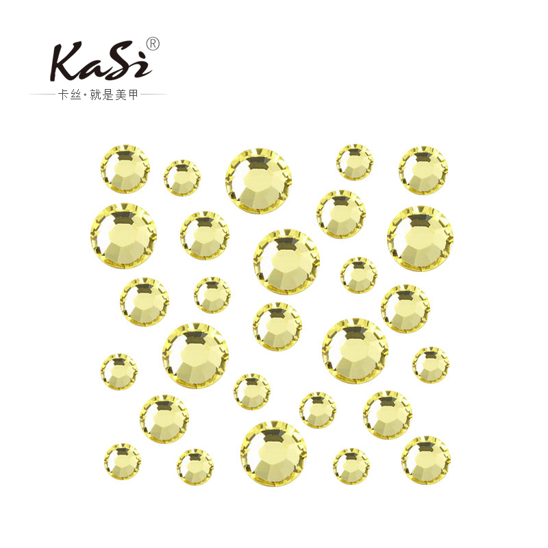 KaSi水钻美甲装饰水钻贴钻工具:黄水仙213型号:5号-30号