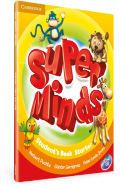 Beijing Ships Super Minds Starter Student Textbooks with DVD-ROM English version