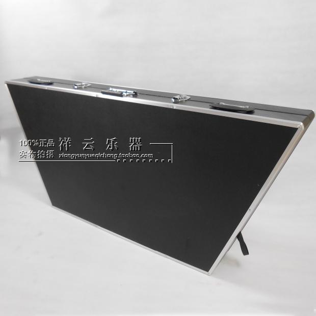 Factory direct sales dulcimer accessories 401 dulcimer box Dulcimer box Dulcimer wooden box Aluminum alloy edge