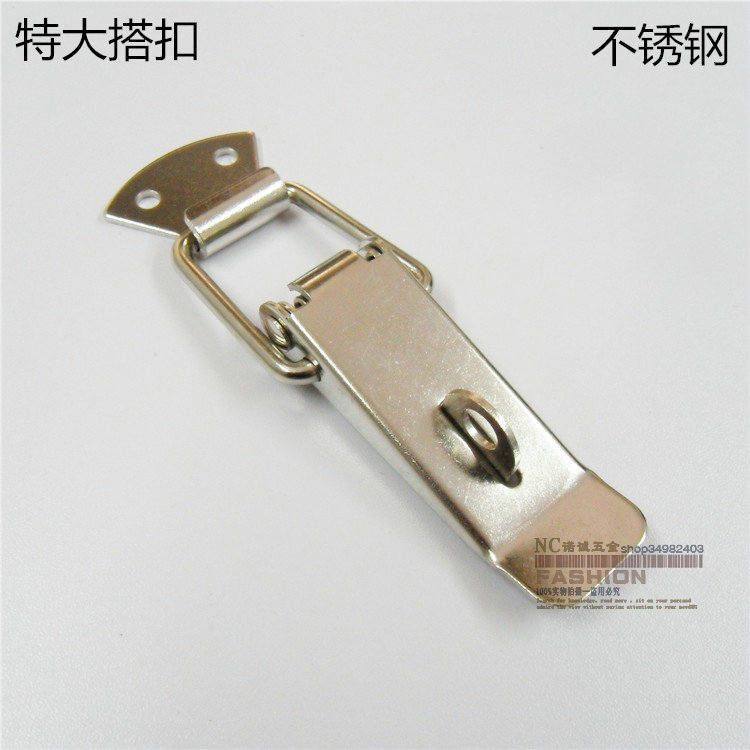 Stainless steel buckle box buckle air box buckle spring buckle lock buckle equipment box buckle heavy duty buckle with keyhole