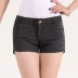 Mùa thu đông 2018 quần short len ​​mới phiên bản Hàn Quốc của mùa đông tự làm dày lên đôi bốt hoang dã quần eo thấp là quần lửng nữ nóng bỏng shop đồ nữ Quần short