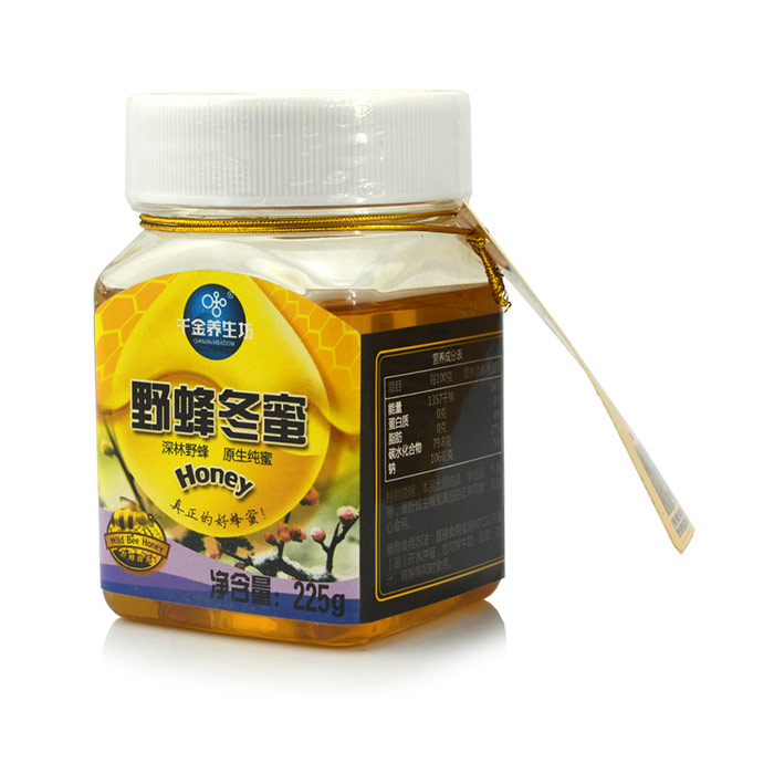 包邮 野蜂冬蜜 225g 千金养生坊  深林野蜂原生纯蜜