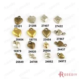 Ретро металлический аксессуар, аксессуары, металлическая подвеска в виде сердечка в форме сердца