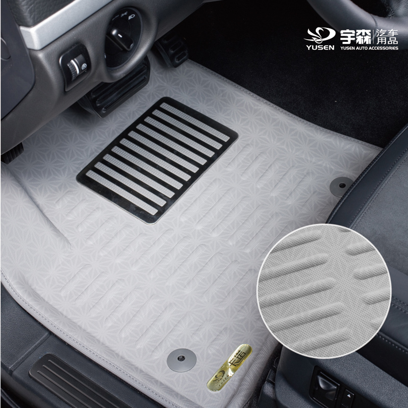 Kano Car Floor Mats Suitable for Volkswagen New Polo, Passat, Touareg, Hyundai Ix35, Sonata, and Lincoln Boulevard