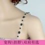 Thời trang hoang dã bra quai từ cổ áo bra dây đeo kim loại phụ kiện ngọc trai đồ lót vai điều chỉnh loại móc rộng shop đồ lót