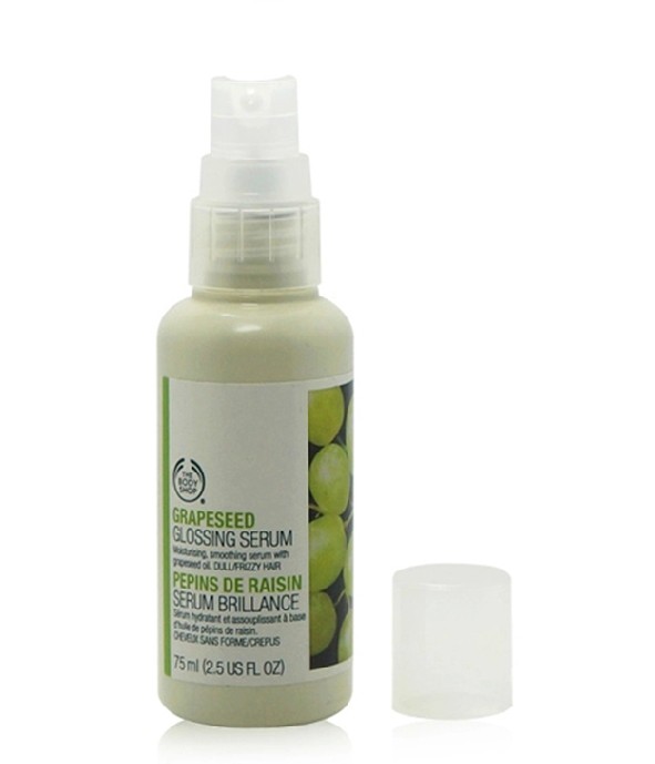The Body Shop/美体小铺 葡萄籽免洗润发精华 护发喷雾发尾油75ML