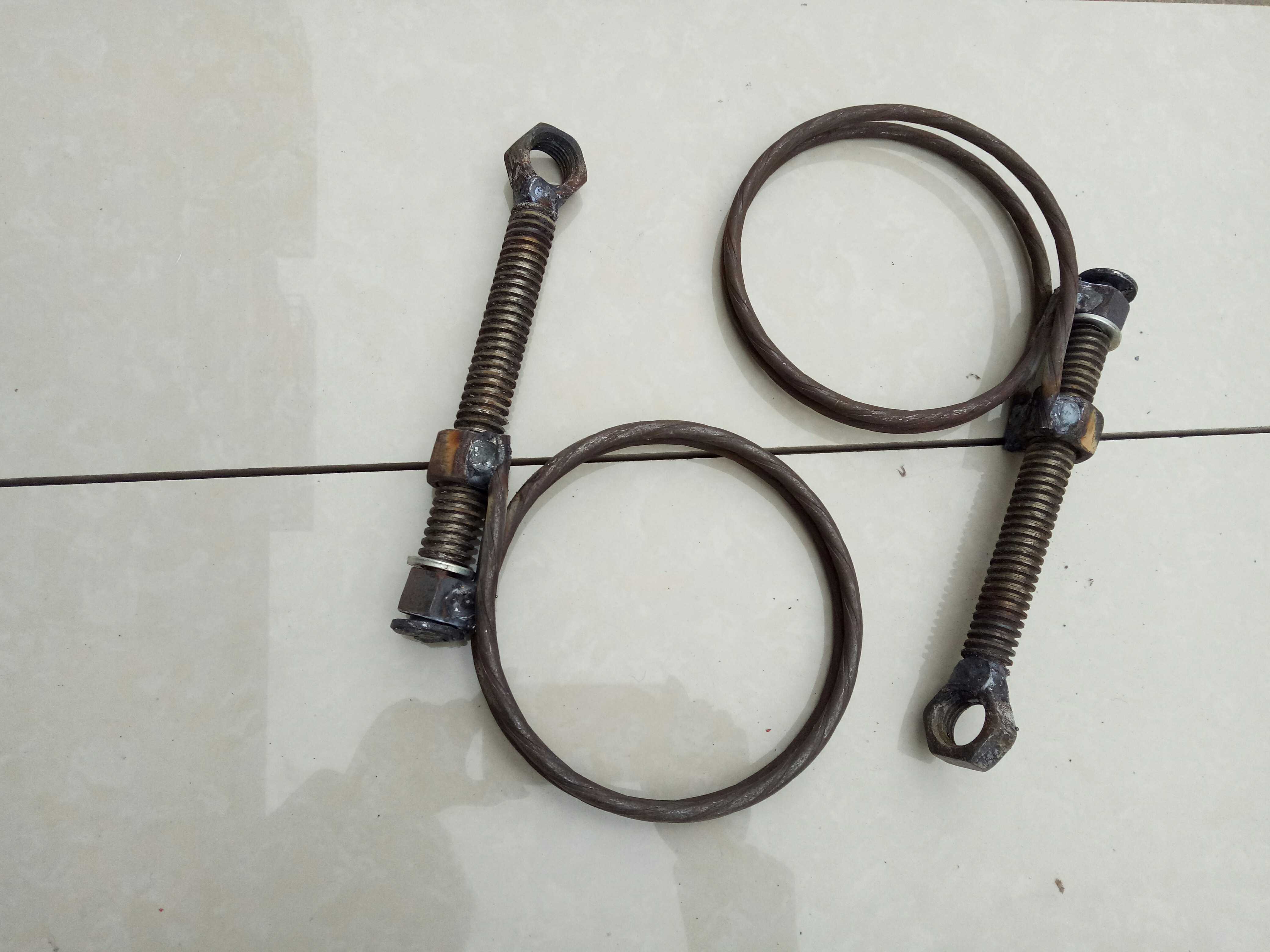 Bulk cement tank Auto parts Ash pipe clamp Tank truck hoop Steel clamp Rim clamp