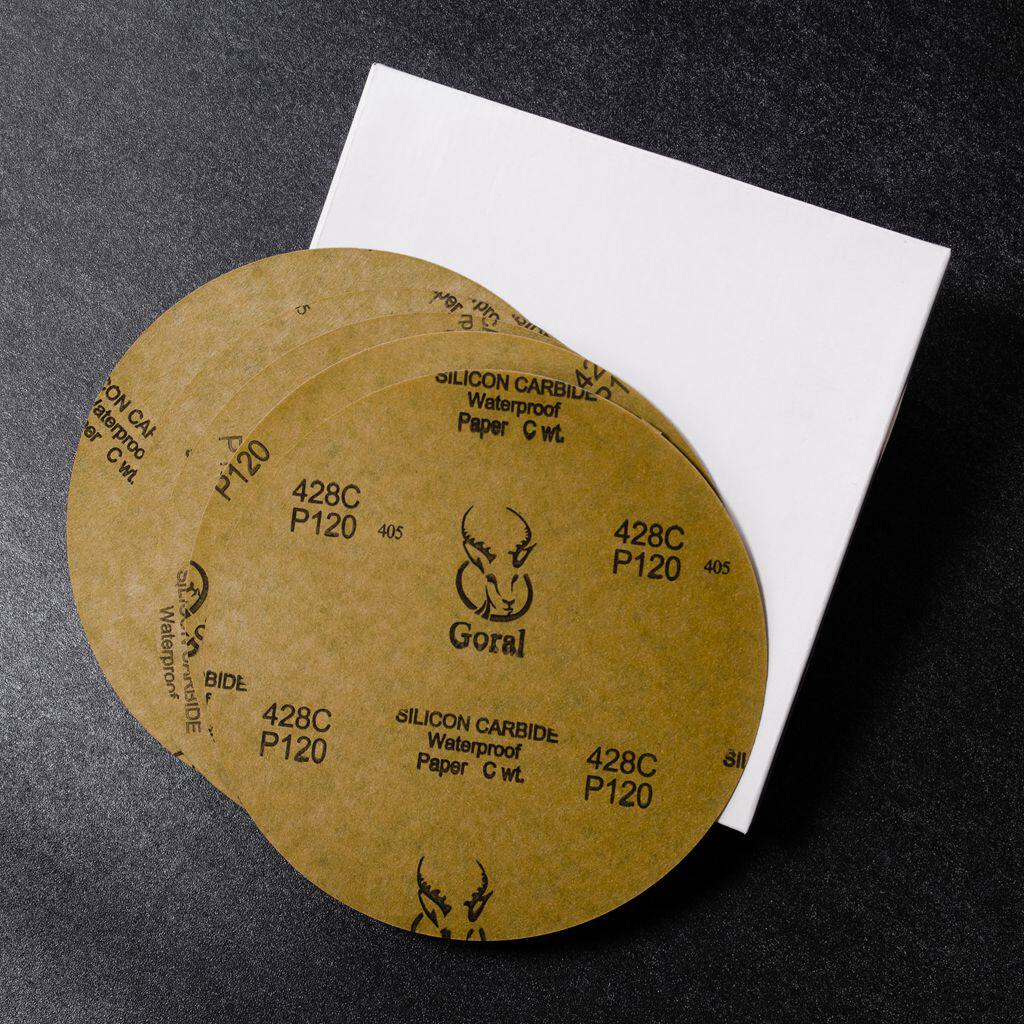 8 inch(203mm) sandpaper Common gold sandpaper Economic practical sandpaper Goral