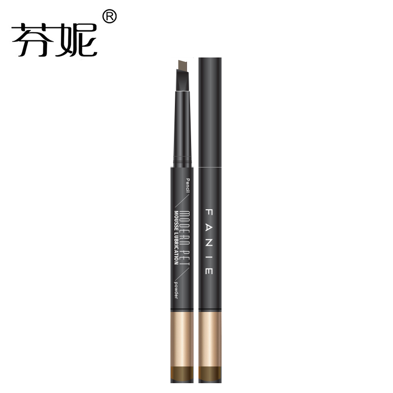 Funi/芬妮芬妮慕斯润滑双头眉笔防水防汗持久不易晕染眉粉一字眉