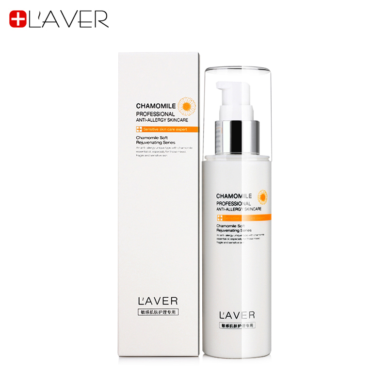 LAVER洋甘菊柔护赋活滋养乳保湿舒缓敏感肌肤专用精华液去红护肤