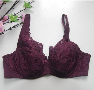 Ziland 5308 Full Cup Adjustable Push-Up Bra with Side Support, Thin Style, Three-Row Hook, Good Coverage