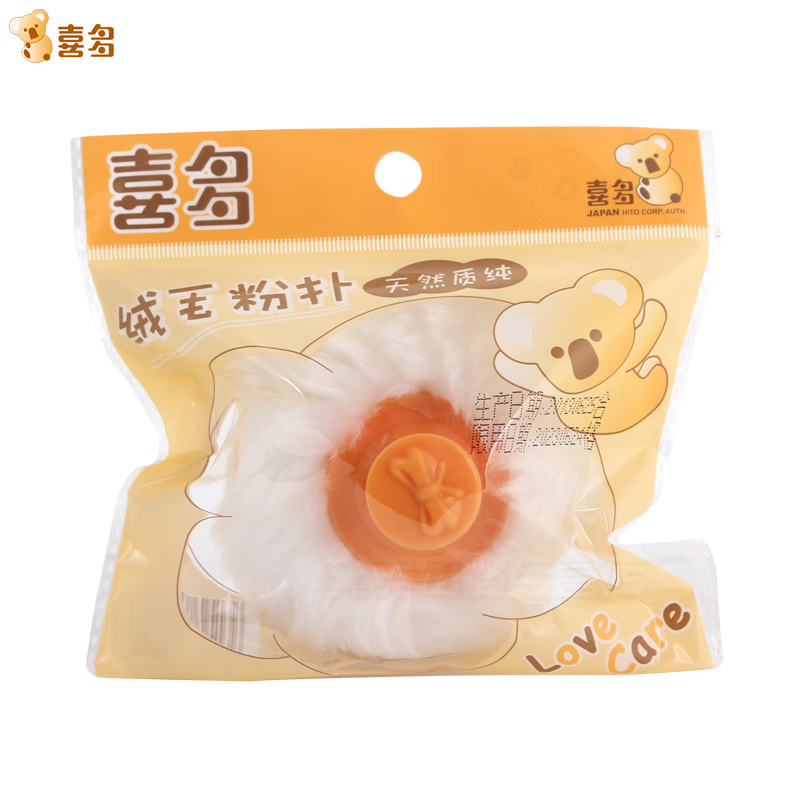 喜多宝宝婴儿绒毛粉扑补充装 CDH30502