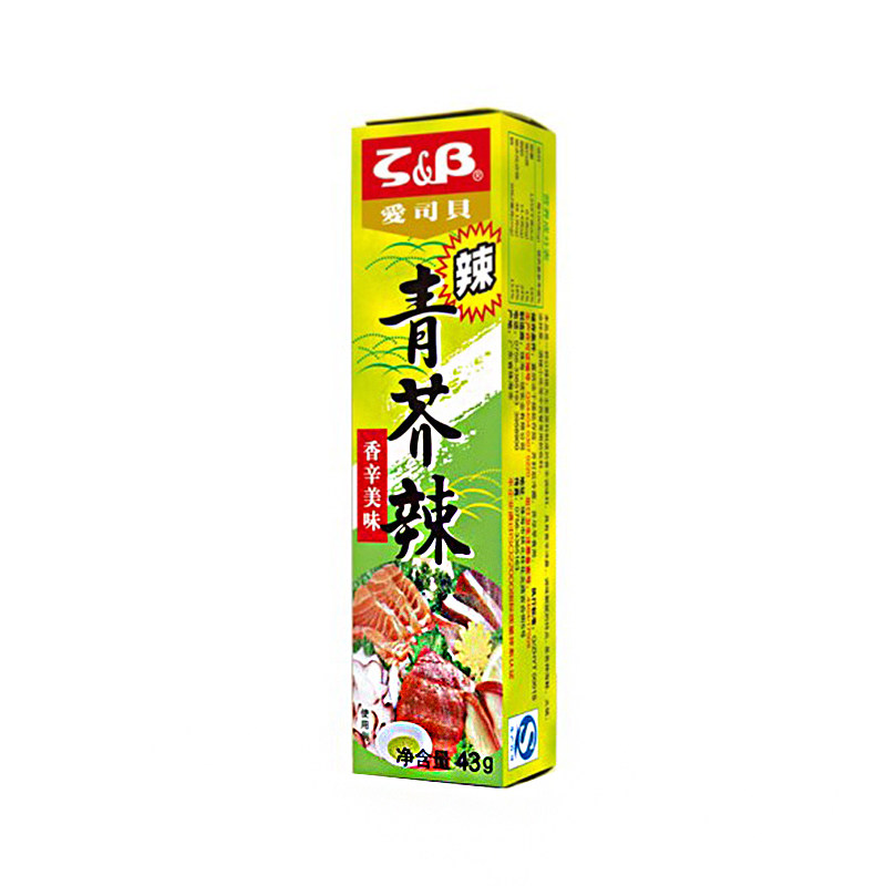 【天猫超市】爱司贝芥末酱青芥辣43g/盒日式辣根，鱼生寿司好搭档