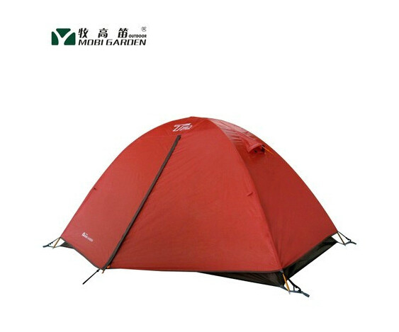 T2 aluminum rod tent Outdoor double double - deck ultra - light family camping Huang Di Cold Mountain simplified version