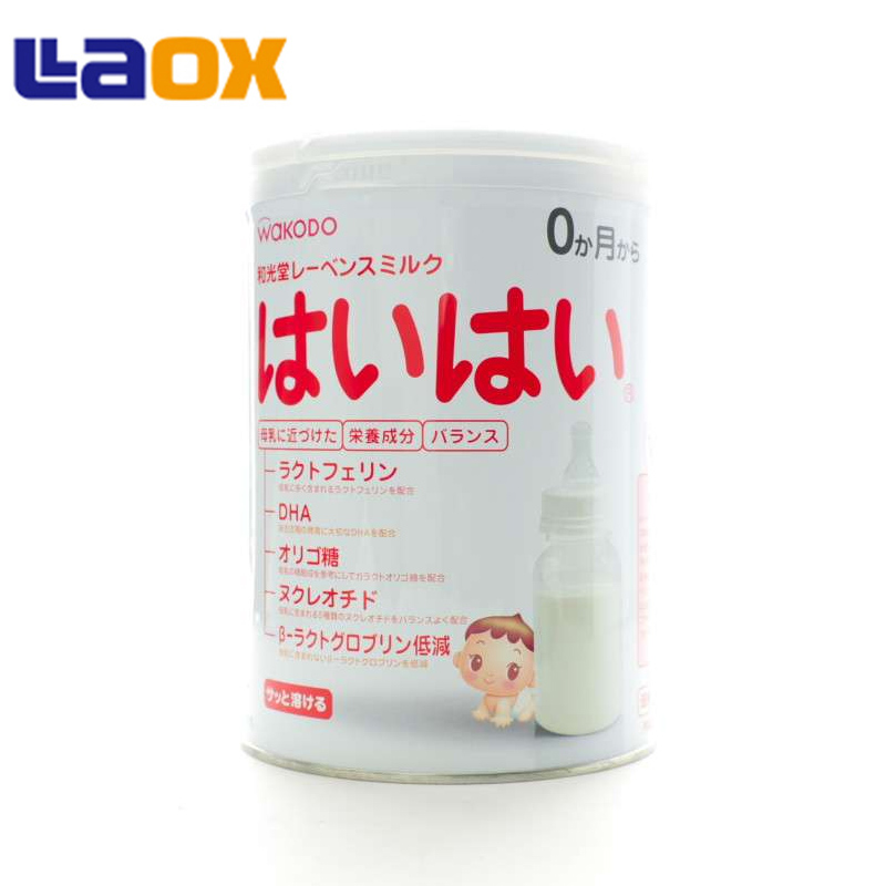 laox日本和光堂wakodo1段奶粉 850g【直邮】