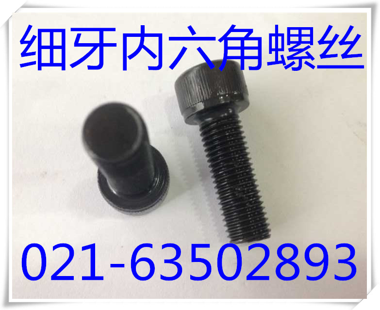 12 Grade 9 fine tooth hexagon socket screw fine tooth hexagon socket screw M10X1 25X16-M10X1 25X100
