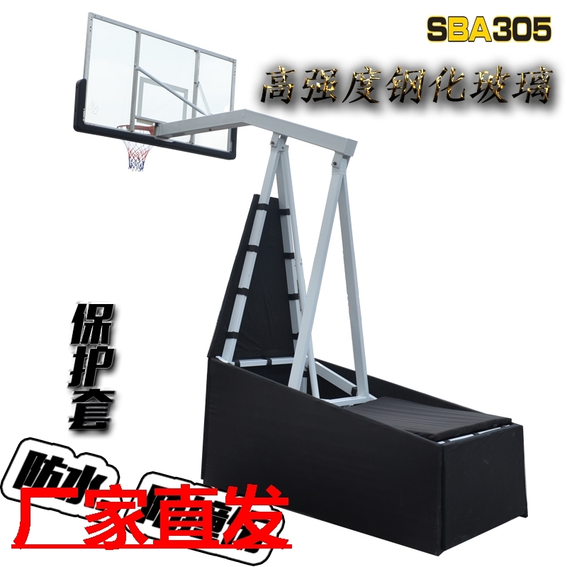 Outdoor standard adult SG-2SBA305 GB size removable foldable new promotional basketball rack basket