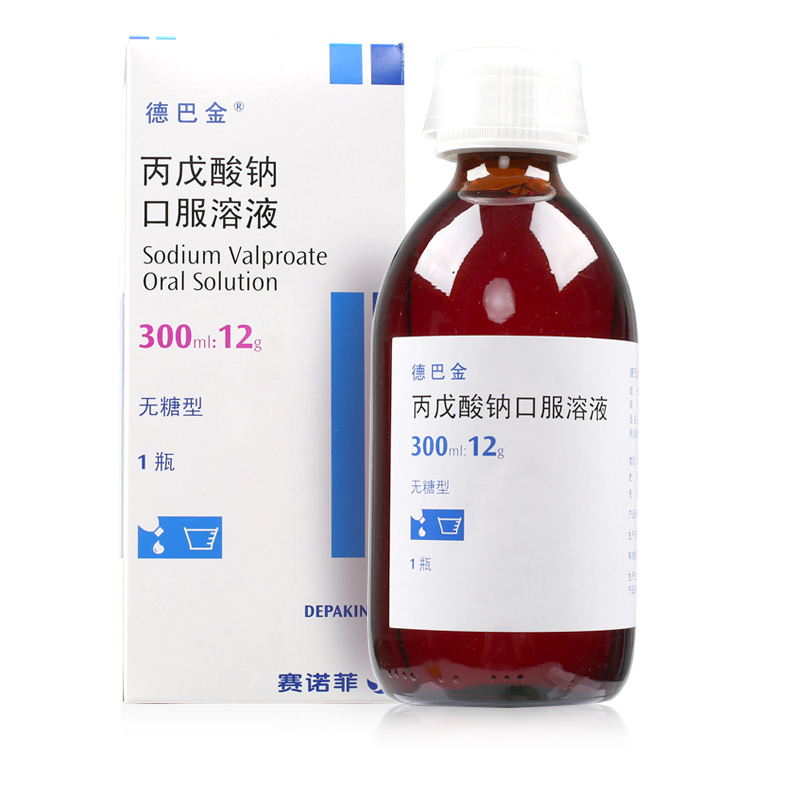 德巴金 德巴金 丙戊酸钠口服溶液 300ml:12g/盒