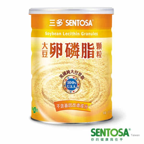 三多 大豆卵磷脂颗粒 300公克台湾官网直邮进口