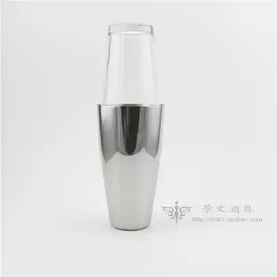 Boston Bartending Set Bartending pot Listening set Jingwen Wine set Bartending set with transparent counterpart cup