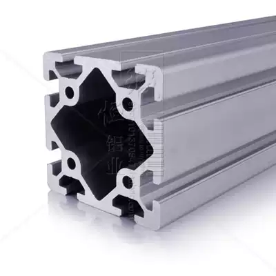 8080 aluminum extrusion material 8080 aluminum alloy profile 8080 industrial aluminum extrusion material heavy aluminum 8080W square tube aluminum