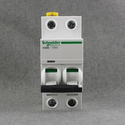 Schneider New Products Fifth Generation Circuit Breaker Acti9 IC65N 2P2A Air Switch A9F18202