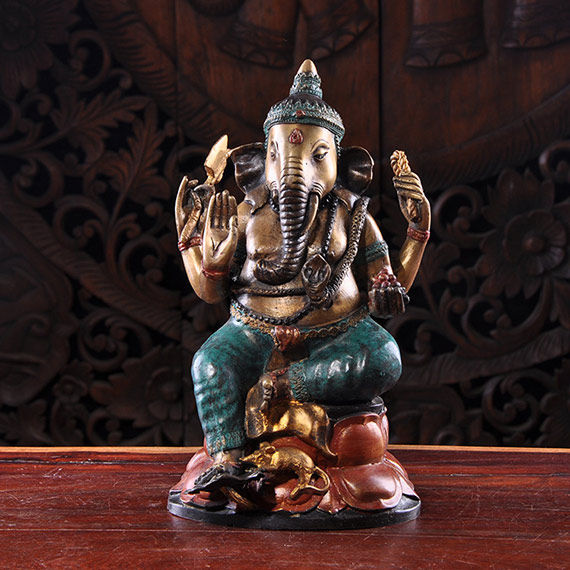 Thai Home Decoration Handmade Copper Elephant God Decoration Office Entrance Entrance Hall Desktop Decoration Southeast Asian Copper Decoration
