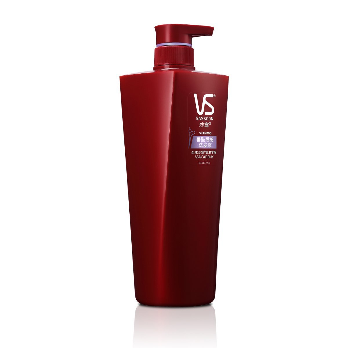 VS沙宣洗发水垂坠质感洗发露/乳750ml 柔软顺滑 滋润补水