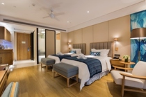 Sanya LiWo Wyndham Hotel Elegant Sea View Double Bed Room