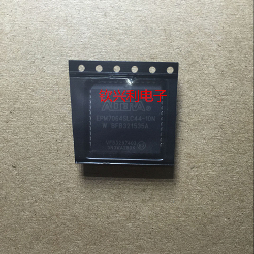 The EPM7064SLC44-10N brand encapsulates the PLCC44 in a
