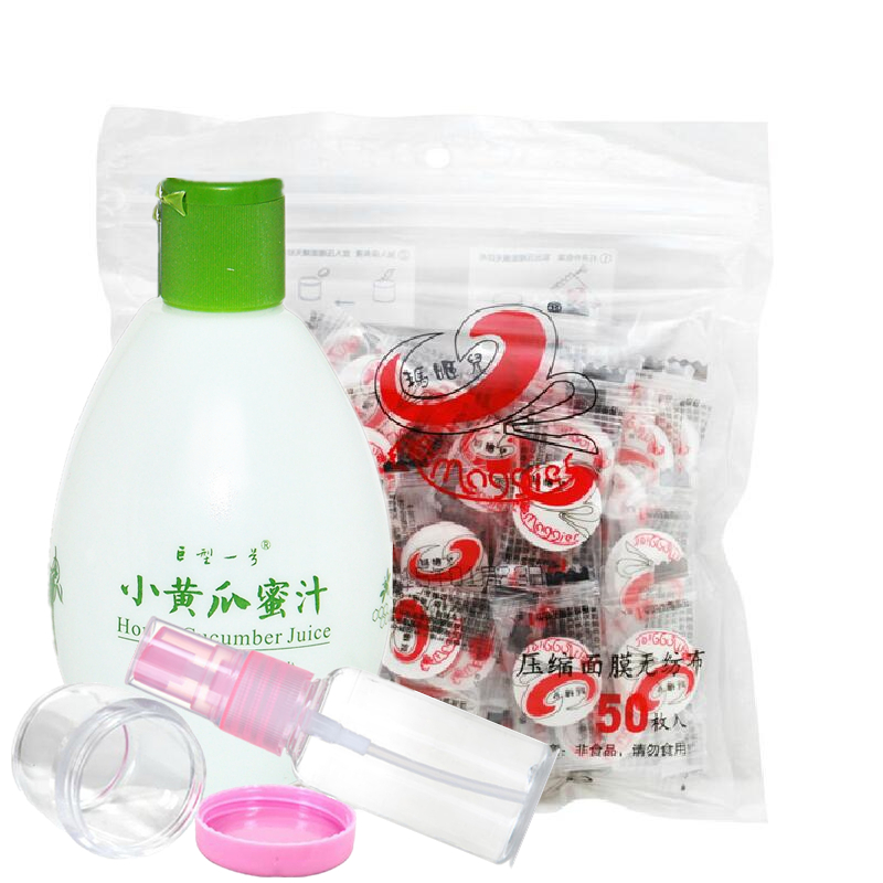 巨型一号黄瓜水小黄瓜蜜汁320ml补水控油收缩毛孔面膜调和水包邮