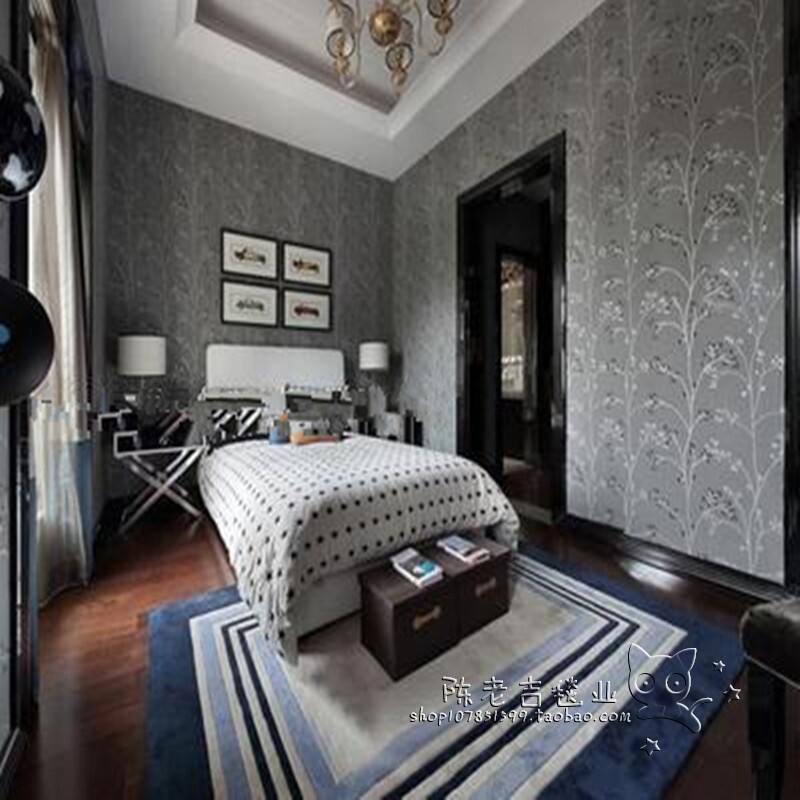 Simple Mediterranean style carpet living room coffee table sofa bedroom bedside handmade acrylic fiber carpet full custom