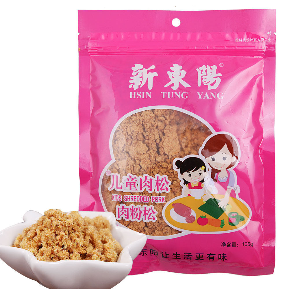 【天猫超市】新东阳 猪肉松 儿童肉松105g/袋宝宝辅食