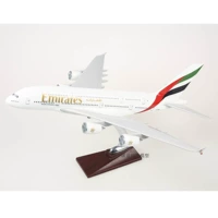 45cm mô hình máy bay Emirates Airbus A380 mô phỏng động cơ máy bay chở khách mô phỏng tĩnh đồ chơi cho bé 2 tuổi